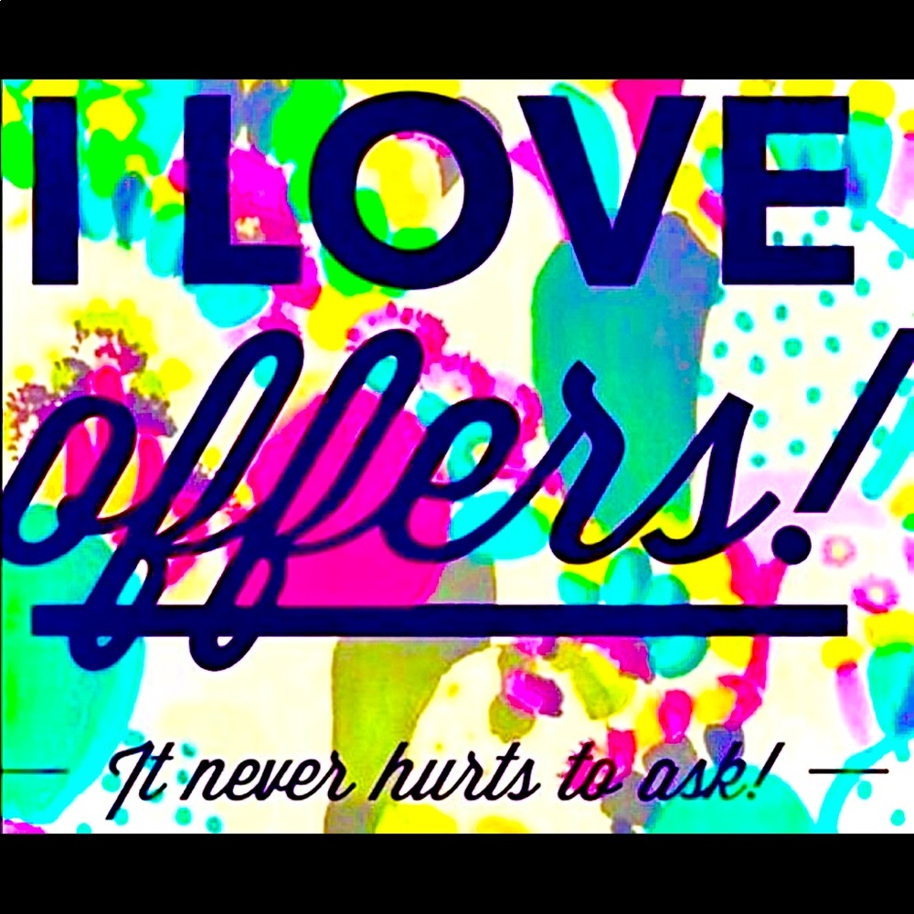 MAKE ME AN OFFER! 😊🎊